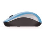 Genius NX-7000 Wireless Mouse, 2.4 GHz with USB Pico Receiver, Adjustable DPI levels up to 1200 DPI, 3 Button with Scroll Wheel, Ambidextrous Design, Blue - Image 4