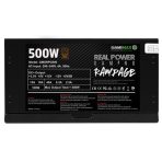 GameMax RPG Rampage 500W 140mm Ultra Silent Fan 80 PLUS Bronze PSU - Image 8