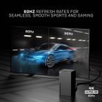 Lindy 36471 1m HDMI (M) 2.0 High Speed Black Line 4096x2160@60Hz Cable with Ethernet - Black - Image 6