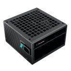 DeepCool PF600 600W PSU, 120mm Silent Hydraulic Bearing Fan, 80 PLUS White, Non Modular, UK Plug, Flat Black Cables, Efficient & Affordable - Image 4