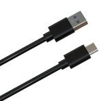 Prevo USBA-USBC-2M Data Cable, USB 2.0 Type-A (M) to USB 2.0 Type-C (M), 2m, Black, Fast Charging up to 2.1A / 5V, Nickel Plated Connectors, Superior Design & Performance, Retail Box Packaging - Image 2