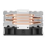 ANTEC A400i Fan CPU Cooler, Universal Socket, 120mm Neon Light Effect Silent RGB PWM Fan, 1800RPM, 4 Direct-Touch Copper Heatpipes, Intel LGA 1700 Bracket Included - Image 4