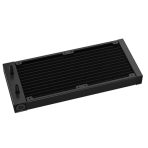 DeepCool LS520 Premium AiO Liquid CPU Cooler, Universal Socket, 240mm Radiator, PWM 2250RPM Cooling Fans, Addressable RGB LED Lighting, Fully Customizable Infinity Mirror Cap Design, Black Version - Image 3