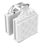 DeepCool AK620 WH Fan CPU Cooler, Universal Socket, Dual Powerful 120mm FDB PWM White Fans, 1850RPM, 6 Heat Pipes, 260W Heat Dissipation Power, Unique Matrix Fin Design, White Edition, - Image 7