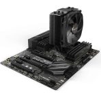 be quiet! Dark Rock Slim Fan CPU Cooler, Universal Socket, Silent Wings 3 120mm PWM Black Cooling Fan, 1500RPM, 4 Heat Pipes, 180W TDP, Compact Construction to Stop Blocking Memory Slots, Intel LGA 1700 & AMD AM5 Compatible - Image 4