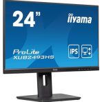 iiyama Prolite XU2493HS-B6 24 inch IPS Monitor, Full HD, 1ms, HDMI, DisplayPort, 100Hz, Speakers, Black, Internal PSU, VESA - Image 3
