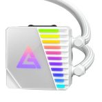 ANTEC Symphony 360 AiO Liquid CPU Cooler, Universal Socket, White, 360mm Radiator, PWM 1600RPM Cooling Fans, Addressable RGB LED Lighting with Chromatic ARGB Lighting Pump Head - Image 6
