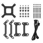 DeepCool LT360 Liquid CPU Cooler, 360mm Radiator, Triple 120mm ARGB Fans, Infinity Mirror Top Cap, Anti-Leak Tech, Black - Image 5