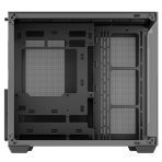 DeepCool CG530 Dual-Chamber Mid Tower Case, Tempered Glass Panels, Advanced Cooling Support, Exceptional Cable Management, Black - Image 2