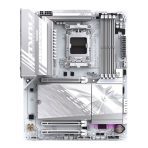 Gigabyte B850 AORUS ELITE WIFI7 ICE AMD AM5 Socket Motherboard, ATX, 4x DDR5 Slots, 3x M.2 Sockets, Fitted I/O Shield, 2.5GbE LAN, Wi-Fi 7, 1x DisplayPort / 1x HDMI Port - Image 2