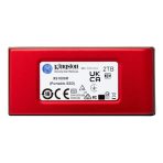 Kingston XS1000 Red (SXS1000R/2000G) 2TB Portable External SSD, Read 1050MB/s, Write 1000MB/s, USB 3.2 Gen 2, 5 Year Warranty - Image 3