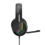 Marvo Scorpion H8618 Tactic 40 USB 2.0 Wired Gaming RGB Headset (Black) - Image 5