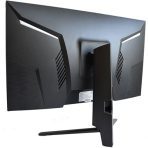 piXL CM27F10 27 Inch Frameless Gaming Monitor, Widescreen LCD Panel, Full HD 1920x1080, 1ms Response Time, 165Hz Refresh, Display Port / HDMI, 16.7 Million Colour Support, VESA Wall Mount, Black Finish - Image 4