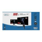 piXL CM27F10 27 Inch Frameless Gaming Monitor, Widescreen LCD Panel, Full HD 1920x1080, 1ms Response Time, 165Hz Refresh, Display Port / HDMI, 16.7 Million Colour Support, VESA Wall Mount, Black Finish - Image 7