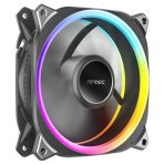 Antec Neo Prizm T3 140 ARGB PWM Case Fan - Hydro Bearing, 600-1500 RPM, Black - Image 3
