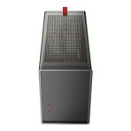 Antec Performance 1M Aventurine Mini-ITX Gaming Case with Aluminum Finish, PCIe 4.0 Riser Cable, USB 3.2 Gen2 Type-C, Tool-Free Side Panels, Solid Side Panel, SFX-L & SFX PSU Support - Image 3