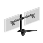 iiyama DS1002D-B1 Dual Desk Stand Monitor Arm, Desk Mount, Fits 2 x 30 Inch Flat Screens, Tilt, Swivel, Height, Rotation, inc Cable Management - Image 9