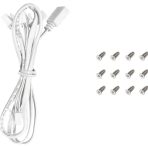 DeepCool FL12 120mm PWM 3 Pack Reverse White Fan - High Performance, Low Noise, Fluid Dynamic Bearing, 36 ARGB LEDs, 500-2150 RPM, 55 CFM Airflow, 4-Pin PWM Control - Image 3