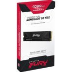 Kingston FURY Renegade (SFYR2S/4T0 ) 4TB NVMe SSD, M.2 Interface, PCIe 5.0 x4 NVMe, 2280, Up to 14,800MB/s read, 14,000MB/s write, Limited 5-year warranty with free technical support. - Image 3