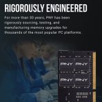 PNY (MN16GBSD43200-SI) 16GB, PERFORMANCE DDR4 3200MHz, SODIMM Notebook Memory, CL22, Single channel - Image 4