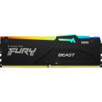 Kingston FURY Beast KF560C36BBEAK2-64 Gaming System Memory, DIMM, DDR5, 6000MHz, RGB, 64GB (2 x 32GB), Black Heatsink, 288 Pin, 1.35v, CL36 - Image 3