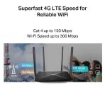 Mercusys MB115-4G N300 Wi-Fi 4G LTE Router - Image 7