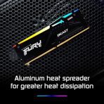 Kingston FURY Beast (KF552C40BB2A-32) 32GB System Memory, 5200MT/s, DDR5, CL40, DIMM, RGB, Black - Image 3