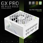 GAMEMAX GX-850 Pro Modular 80 Plus Gold ATX3.0 PCIe 5.0 PSU With 135mm FDB Fan, White - Image 2