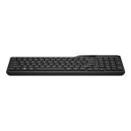 HP 475 Dual-Mode Wireless Keyboard, Bluetooth or 2.4Ghz Wireless, Pair up to 3 Devices, 12 Progammable Keys, Qwerty UK English Layout, Black - Image 2