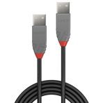 Lindy 36692 1m USB-A (M) 2.0 Anthra Line 480Mbps Cable - Black - Image 3