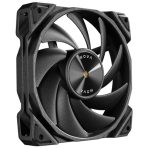 Antec NOVA 120 PWM Fan - High-Performance Cooling with Fluid Dynamic Bearing, Precise Three-Phase Speed Control, Industrial-Grade Metal Construction, and Dustproof Design
