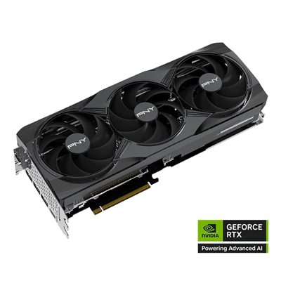 PNY NVIDIA GEFORCE RTX 5080 OC 16GB, GDDR7 Graphics Card, 10752Cuda Cores, 2295 MHz Core Clock, Triple Fan, 3 x Display Ports/ 1 x HDMI Port