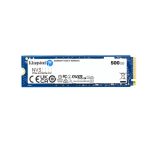 Kingston NV3 (SNV3S/500G) 500GB NVMe SSD, M.2 Interface, PCIe Gen4, 2280, Read 6000 MB/s, Write 2200 MB/s, 3 Year Warranty