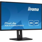 iiyama ProLite XB3288UHSU-B5 32 Inch 4K Monitor, PIP, 60Hz, 3ms, 2x HDMI, 1x DisplayPort, 2x USB Hub, Speakers, Height Adjust, Swivel, Pivot, VESA - Image 4