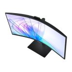 Samsung ViewFinity S6 S34C652VAU - S65VC Series 34 inch Ultra WQHD Curved Monitor, 3440x1440, 100Hz, 350cd/m, 5 ms, HDMI, DisplayPort, USB-C, USB Hub, KVM, Freesync, Height Adjustable, Webcam, Speaker - Image 13