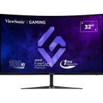 Viewsonic Omni VX3218C-2K 32 Inch Curved Gaming Monitor, QHD, 165Hz, Freesync, 2xHDMI, DisplayPort, 1ms VESA, Speakers