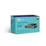 TP-Link TL-SF1005LP 5-Port 10/100Mbps Metal Desktop PoE Switch with 4-Port PoE (41W) - Image 4