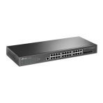 TP-Link JetStream TL-SG3428X 24-Port Metal Gigabit L2+ Managed Switch with 4 10GE SFP+ Slots - Image 3
