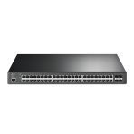 TP-Link TL-SG3452XP 48-Port L2+ Managed GbE PoE+ Access Switch w/ 4 x 10G SFP+ Ports & 3-Year Omada Hosted Cloud Controller