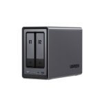 UGREEN NASync (DXP2800), 2-Bay NAS with Intel N100 Quad-Core CPU (Up to 3.4GHz) 8GB DDR5, 2x M.2 PCIe Slots, 2.5GbE Port (Diskless) - Image 2