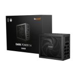 be quiet! DARK POWER 14, 850W, 80 PLUS certified and Cybenetics efficiency, ATX 3.1 compliant, PCIe 5.1 compatible, backed by a 10-year manufacturers warranty.