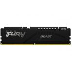 Kingston FURY Beast KF552C40BB-16 Gaming System Memory, DDR5, 5200MHz, 1 x 16Gb, Black Heatsink, 288 Pin, 1.25v, CL40