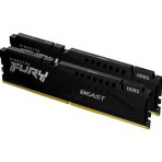 Kingston FURY Beast (KF556C36BBEK2-128)128GB (64GB x2),DDR5 5600MT/s Memory DIMM - Black